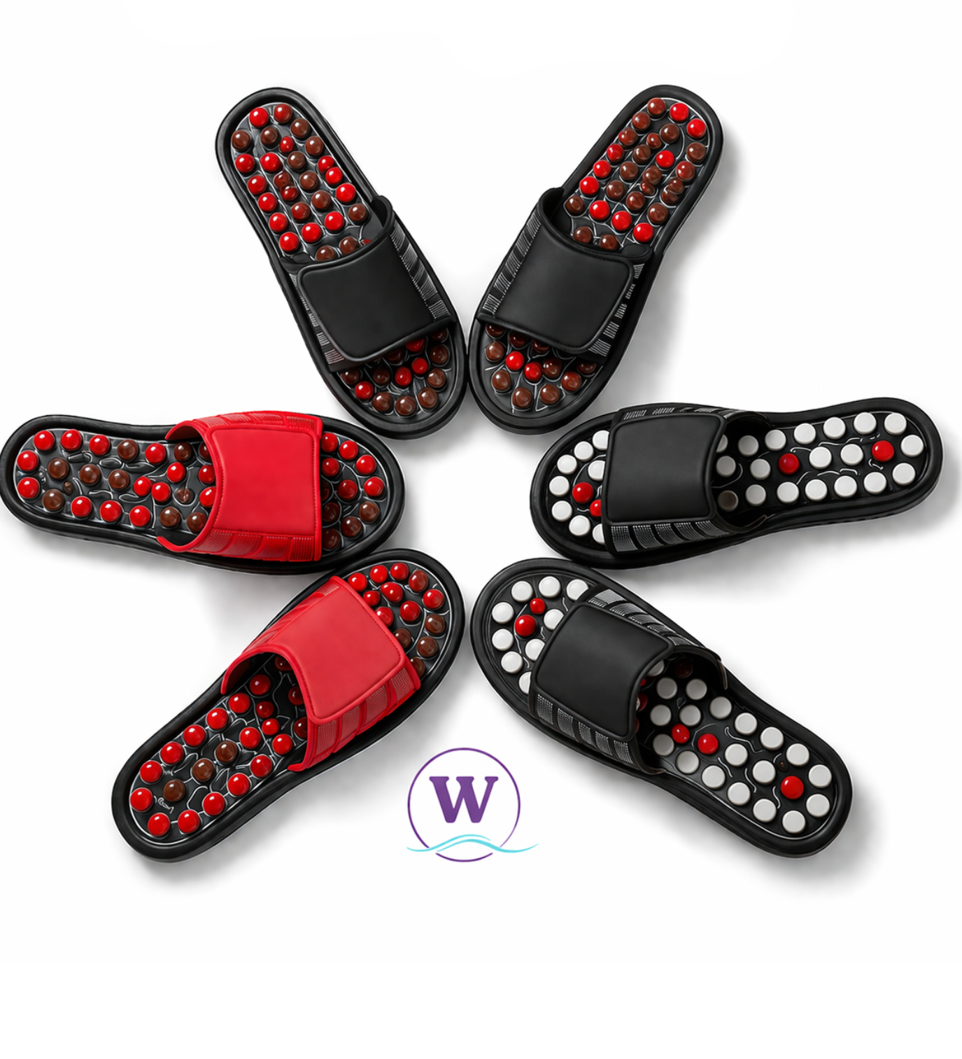 Chaussons de Réflexologie Plantaire Wello™